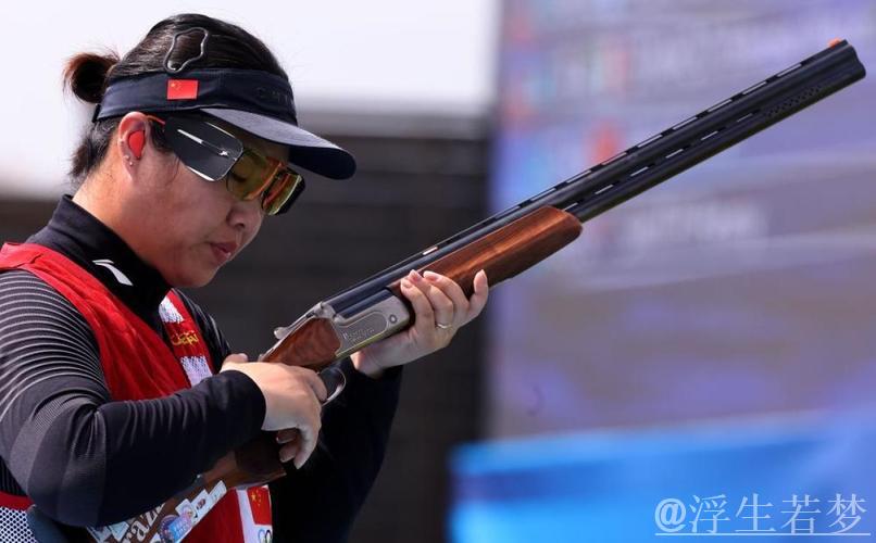 陆彦焱与武翠翠分获女子多向飞碟冠亚军 陆彦焱与武翠翠分获女子多向飞碟冠亚军