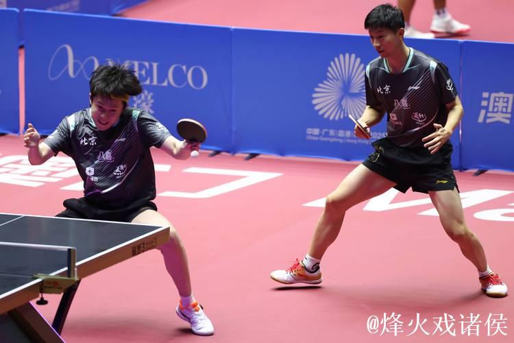 全运会乒乓球男团小组赛：北京队3-0战胜河南队